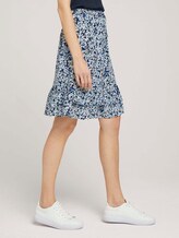 Blumen Rock mit Volants - Frauen - navy floral design Blumen Rock mit Volants - Frauen - navy floral design - 11 - TOM TAILOR