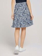 Blumen Rock mit Volants - Frauen - navy floral design Blumen Rock mit Volants - Frauen - navy floral design - 2 - TOM TAILOR