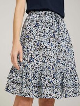 Blumen Rock mit Volants - Frauen - navy floral design Blumen Rock mit Volants - Frauen - navy floral design - 9 - TOM TAILOR