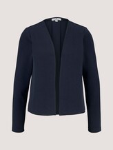 Sweat Cardigan mit Struktur - Frauen - Sky Captain Blue Sweat Cardigan mit Struktur - Frauen - Sky Captain Blue - 7 - TOM TAILOR
