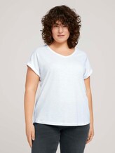 Loose Fit T-Shirt mit Bio-Baumwolle - Frauen - Black Loose Fit T-Shirt mit Bio-Baumwolle - Frauen - Black - 1 - My True Me