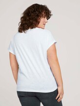 Loose Fit T-Shirt mit Bio-Baumwolle - Frauen - Black Loose Fit T-Shirt mit Bio-Baumwolle - Frauen - Black - 2 - My True Me