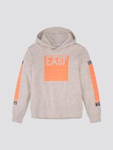 Hoodie mit Print - Jungen - kids offwhite melange Hoodie mit Print - Jungen - kids offwhite melange - 7 - Tom Tailor E-Shop Kollektion