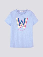 T-Shirt mit Print - Mädchen - kids regatta blue melange T-Shirt mit Print - Mädchen - kids regatta blue melange - 7 - Tom Tailor E-Shop Kollektion