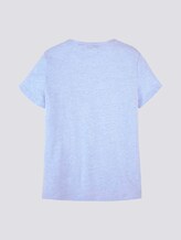 T-Shirt mit Print - Mädchen - kids regatta blue melange T-Shirt mit Print - Mädchen - kids regatta blue melange - 8 - Tom Tailor E-Shop Kollektion