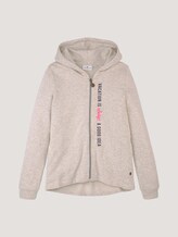Sweatjacke mit Rückenprint - Mädchen - kids offwhite melange Sweatjacke mit Rückenprint - Mädchen - kids offwhite melange - 7 - Tom Tailor E-Shop Kollektion