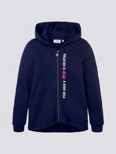 Sweatjacke mit Rückenprint - Mädchen - kids peacoat blue Sweatjacke mit Rückenprint - Mädchen - kids peacoat blue - 7 - Tom Tailor E-Shop Kollektion
