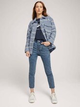 Tshirt mit Stickerei - Frauen - Real Navy Blue Tshirt mit Stickerei - Frauen - Real Navy Blue - 3 - TOM TAILOR Denim