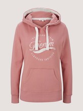 Hoodie aus Bio-Baumwolle - Frauen - cozy rose Hoodie aus Bio-Baumwolle - Frauen - cozy rose - 7 - TOM TAILOR Denim