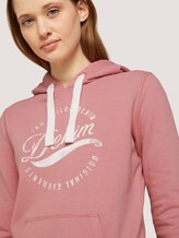 Hoodie aus Bio-Baumwolle - Frauen - cozy rose Hoodie aus Bio-Baumwolle - Frauen - cozy rose - 9 - TOM TAILOR Denim