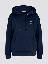 Hoodie mit Kapuzenprint - Frauen - Real Navy Blue Hoodie mit Kapuzenprint - Frauen - Real Navy Blue - 7 - TOM TAILOR Denim