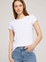 Tshirt mit Stickerei - Frauen - White Tshirt mit Stickerei - Frauen - White - 5 - TOM TAILOR Denim