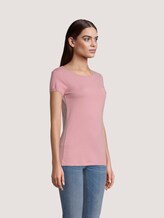 T_Shirt aus Bio-Baumwolle - Frauen - cozy rose T_Shirt aus Bio-Baumwolle - Frauen - cozy rose - 5 - TOM TAILOR Denim