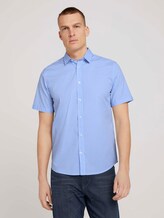 Kurzarmhemd - Männer - light blue mini vichy check Kurzarmhemd - Männer - light blue mini vichy check - 1 - TOM TAILOR