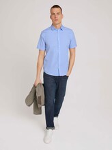 Kurzarmhemd - Männer - light blue mini vichy check Kurzarmhemd - Männer - light blue mini vichy check - 3 - TOM TAILOR
