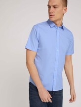 Kurzarmhemd - Männer - light blue mini vichy check Kurzarmhemd - Männer - light blue mini vichy check - 5 - TOM TAILOR