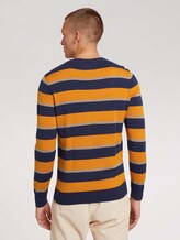 Gestreepte trui - Mannen - beige navy block stripe Gestreepte trui - Mannen - beige navy block stripe - 2 - TOM TAILOR