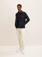 Textured sweater with organic cotton - Men - Sky Captain Blue Textured sweater with organic cotton - Men - Sky Captain Blue - 3 - TOM TAILOR