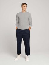 Pullover mit Bio-Baumwolle - Männer - Light Soft Grey Melange Pullover mit Bio-Baumwolle - Männer - Light Soft Grey Melange - 3 - TOM TAILOR