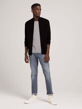 Strukturierte Jacke mit Bio-Baumwolle - Männer - Black Strukturierte Jacke mit Bio-Baumwolle - Männer - Black - 3 - TOM TAILOR