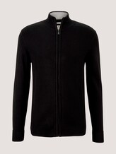 Strukturierte Jacke mit Bio-Baumwolle - Männer - Black Strukturierte Jacke mit Bio-Baumwolle - Männer - Black - 7 - TOM TAILOR