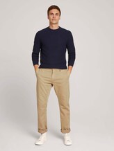 Pullover mit LENZING™ ECOVERO™ - Männer - Knitted Navy Melange Pullover mit LENZING™ ECOVERO™ - Männer - Knitted Navy Melange - 3 - TOM TAILOR
