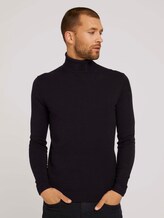 Turtleneck - Men - Black Turtleneck - Men - Black - 1 - TOM TAILOR