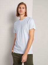 Basic T-Shirt im Dreierpack - Männer - White Basic T-Shirt im Dreierpack - Männer - White - 1 - TOM TAILOR Denim
