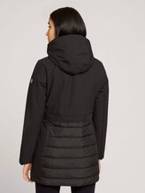 Lange gewatteerde Softshell-jas - Vrouwen - deep black Lange gewatteerde Softshell-jas - Vrouwen - deep black - 2 - TOM TAILOR