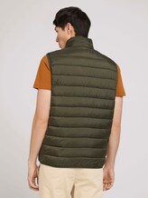 Gesteppte Weste mit recyceltem Polyamid - Männer - Woodland Green Gesteppte Weste mit recyceltem Polyamid - Männer - Woodland Green - 2 - TOM TAILOR Denim