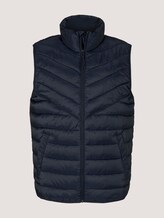 Gesteppte Weste mit recyceltem Polyamid - Männer - Sky Captain Blue Gesteppte Weste mit recyceltem Polyamid - Männer - Sky Captain Blue - 7 - TOM TAILOR Denim