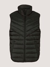 Gesteppte Weste mit recyceltem Polyamid - Männer - Black Gesteppte Weste mit recyceltem Polyamid - Männer - Black - 7 - TOM TAILOR Denim