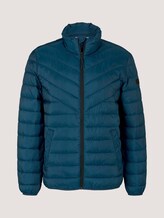 Gesteppte Lightweight Jacke mit recyceltem Polyamid - Männer - Dark Petrol Gesteppte Lightweight Jacke mit recyceltem Polyamid - Männer - Dark Petrol - 7 - TOM TAILOR Denim