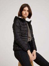 Lightweight Steppjacke mit Kapuze - Frauen - deep black Lightweight Steppjacke mit Kapuze - Frauen - deep black - 5 - TOM TAILOR Denim