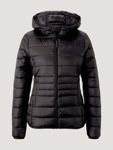 Lightweight Steppjacke mit Kapuze - Frauen - deep black Lightweight Steppjacke mit Kapuze - Frauen - deep black - 7 - TOM TAILOR Denim