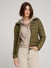 Lightweight Steppjacke mit Kapuze - Frauen - deep olive green Lightweight Steppjacke mit Kapuze - Frauen - deep olive green - 5 - TOM TAILOR Denim