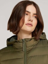 Lightweight Steppjacke mit Kapuze - Frauen - deep olive green Lightweight Steppjacke mit Kapuze - Frauen - deep olive green - 9 - TOM TAILOR Denim