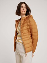 lightweight quilted jacket with a hood - Women - soft camel lightweight quilted jacket with a hood - Women - soft camel - 5 - TOM TAILOR Denim