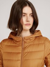 lightweight quilted jacket with a hood - Women - soft camel lightweight quilted jacket with a hood - Women - soft camel - 9 - TOM TAILOR Denim