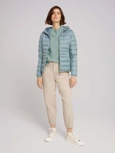 lichtgewicht gewatteerd jack met capuchon - Vrouwen - grey mint lichtgewicht gewatteerd jack met capuchon - Vrouwen - grey mint - 3 - TOM TAILOR Denim