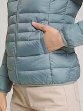 lichtgewicht gewatteerd jack met capuchon - Vrouwen - grey mint lichtgewicht gewatteerd jack met capuchon - Vrouwen - grey mint - 9 - TOM TAILOR Denim