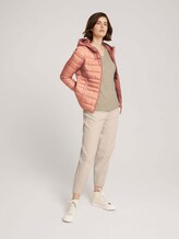 Lightweight Steppjacke mit Kapuze - Frauen - clay rose Lightweight Steppjacke mit Kapuze - Frauen - clay rose - 3 - TOM TAILOR Denim