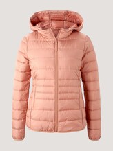 Lightweight Steppjacke mit Kapuze - Frauen - clay rose Lightweight Steppjacke mit Kapuze - Frauen - clay rose - 7 - TOM TAILOR Denim