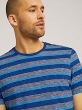 gestreiftes T-Shirt - Männer - blue multi fine stripe gestreiftes T-Shirt - Männer - blue multi fine stripe - 9 - TOM TAILOR