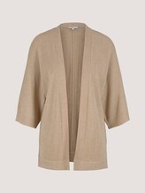 Cardigan mit weiten Ärmeln - Frauen - desert linen Cardigan mit weiten Ärmeln - Frauen - desert linen - 7 - TOM TAILOR
