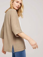 Cardigan mit weiten Ärmeln - Frauen - desert linen Cardigan mit weiten Ärmeln - Frauen - desert linen - 9 - TOM TAILOR