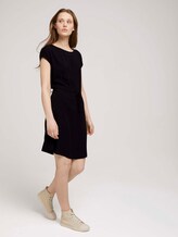 Minikleid mit LENZING™ ECOVERO™ - Frauen - deep black Minikleid mit LENZING™ ECOVERO™ - Frauen - deep black - 3 - TOM TAILOR Denim