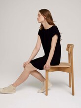 Minikleid mit LENZING™ ECOVERO™ - Frauen - deep black Minikleid mit LENZING™ ECOVERO™ - Frauen - deep black - 5 - TOM TAILOR Denim