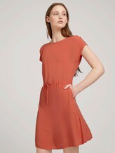 Minikleid mit LENZING™ ECOVERO™ - Frauen - sundown coral Minikleid mit LENZING™ ECOVERO™ - Frauen - sundown coral - 5 - TOM TAILOR Denim