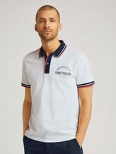 Poloshirt mit Print - Männer - Off White Poloshirt mit Print - Männer - Off White - 1 - TOM TAILOR
